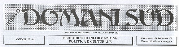 Nuovo Domani Sud n° 40